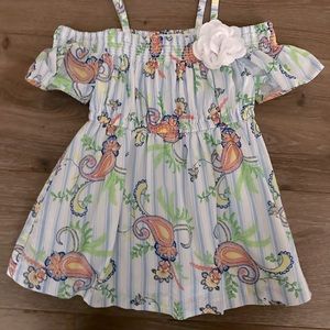 Janie and Jack off the shoulder summer dress